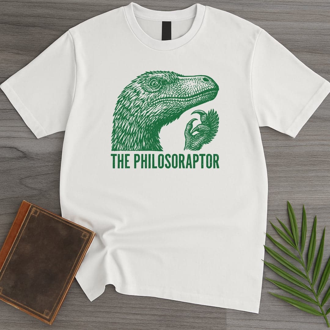 The Philosoraptor T Shirt Gift For Nature Lover