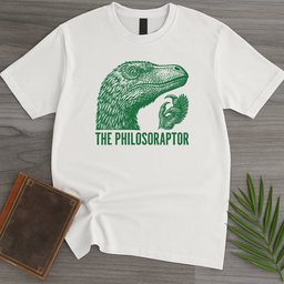 The Philosoraptor T Shirt Gift For Nature Lover