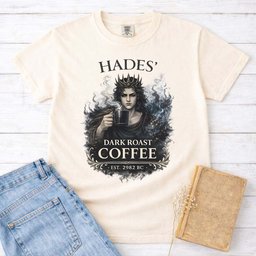 Hades Dark Roast Coffee T Shirt Gift For Cat Lover