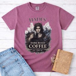 Hades Dark Roast Coffee T Shirt Gift For Cat Lover