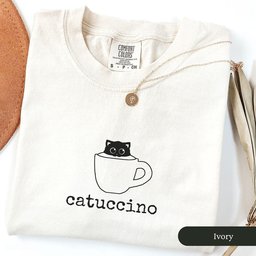 Catuccino Coffee Lover Shirt T Shirt Gift For Cat Lover