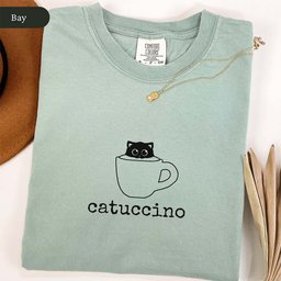 Catuccino Coffee Lover Shirt T Shirt Gift For Cat Lover