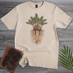 Vintage Cycad Paleobotany T Shirt Gift For Nature Lover