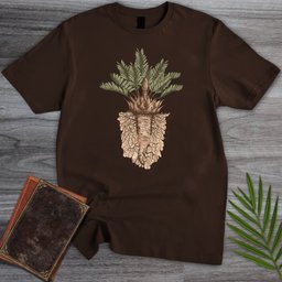 Vintage Cycad Paleobotany T Shirt Gift For Nature Lover