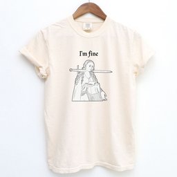 Im Fine Medieval Humor Shirt T Shirt Gift For Cat Lover