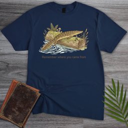 Wandering Tiktaalik T Shirt Gift For Nature Lover