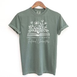Emotionally Attached To Fictional Characters Shirt T Shirt Gift For Cat Lover