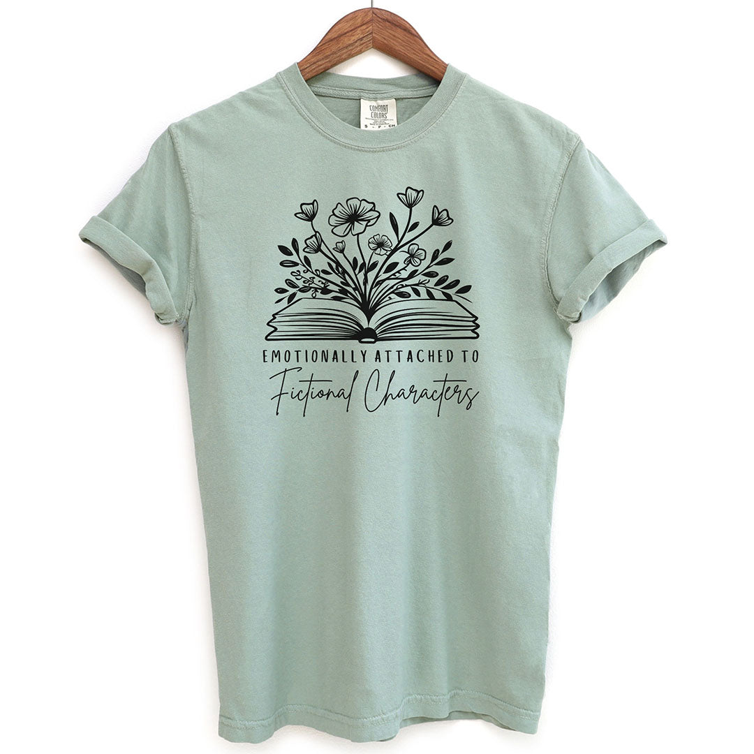 Emotionally Attached To Fictional Characters Shirt T Shirt Gift For Cat Lover