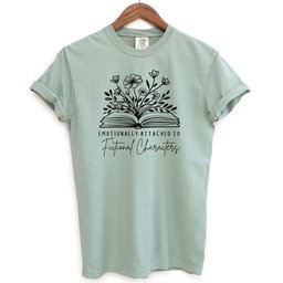 Emotionally Attached To Fictional Characters Shirt T Shirt Gift For Cat Lover