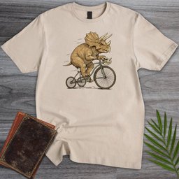 Triceratops Tricycle T Shirt Gift For Dinosaur Lover