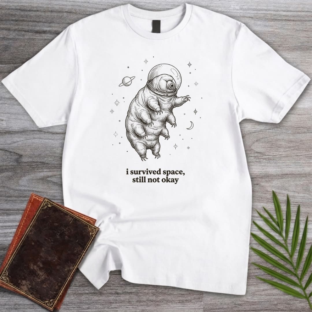The Void Tardigrade T Shirt Gift For Nature Lover