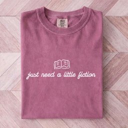 Just Need A Little Fiction Tee Gift For Cat Lover