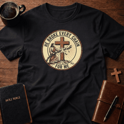 Chain Jesus T Shirt Gift For Christian