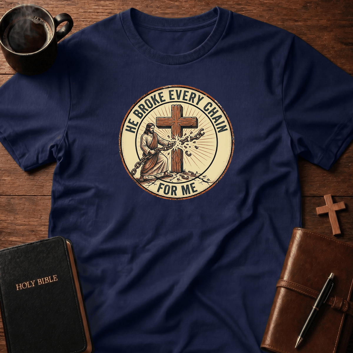 Chain Jesus T Shirt Gift For Christian