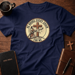 Chain Jesus T Shirt Gift For Christian