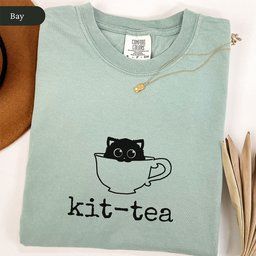 Kit Tea Tea Lover Shirt T Shirt Gift For Cat Lover