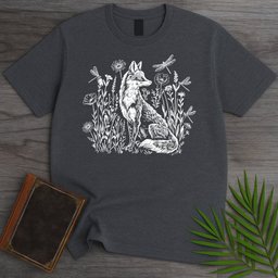 Vintage Sly Fox T Shirt Gift For Nature Lover