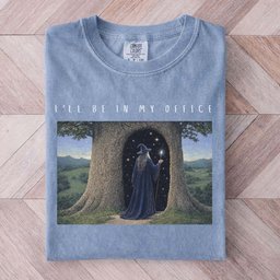Ill Be In My Office Wizard Shirt T Shirt Gift For Cat Lover