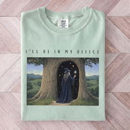 Ill Be In My Office Wizard Shirt T Shirt Gift For Cat Lover
