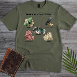 Vintage Mineral Collectors T Shirt Gift For Nature Lover
