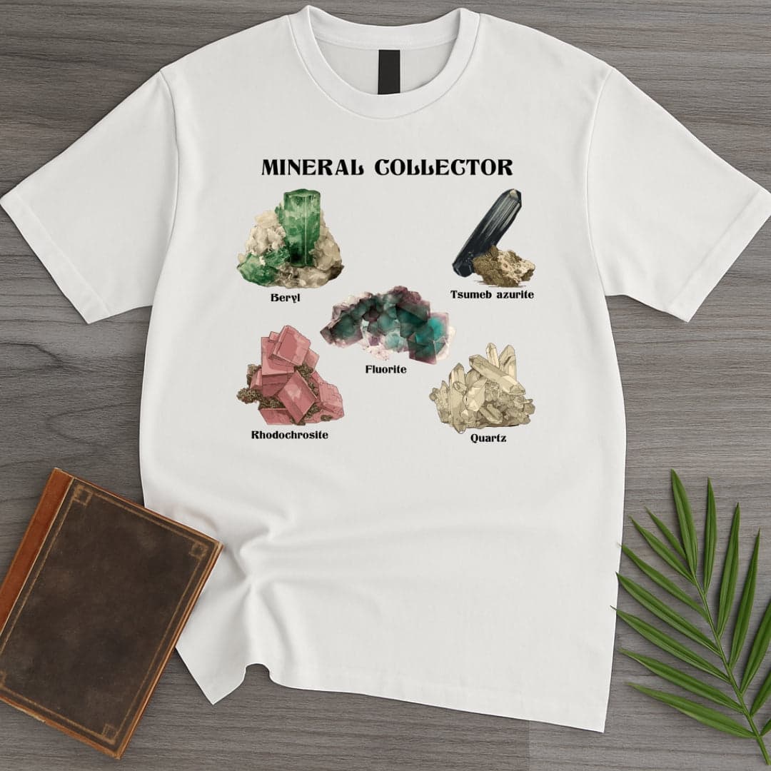 Vintage Mineral Collectors T Shirt Gift For Nature Lover