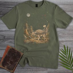Vintage Rocky Ankylosaurus T Shirt Gift For Nature Lover