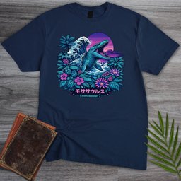 Vintage Retro Mosasaur T Shirt Gift For Nature Lover