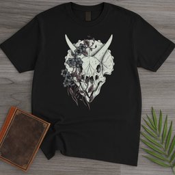 Triceratops Botanical Relic T Shirt Gift For Dinosaur Lover