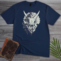 Triceratops Botanical Relic T Shirt Gift For Dinosaur Lover