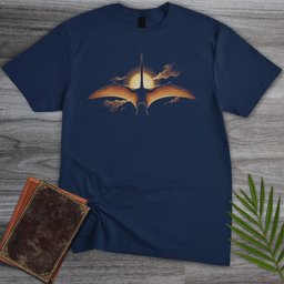 Sun Crossing Quetzalcoatlus T Shirt Gift For Nature Lover