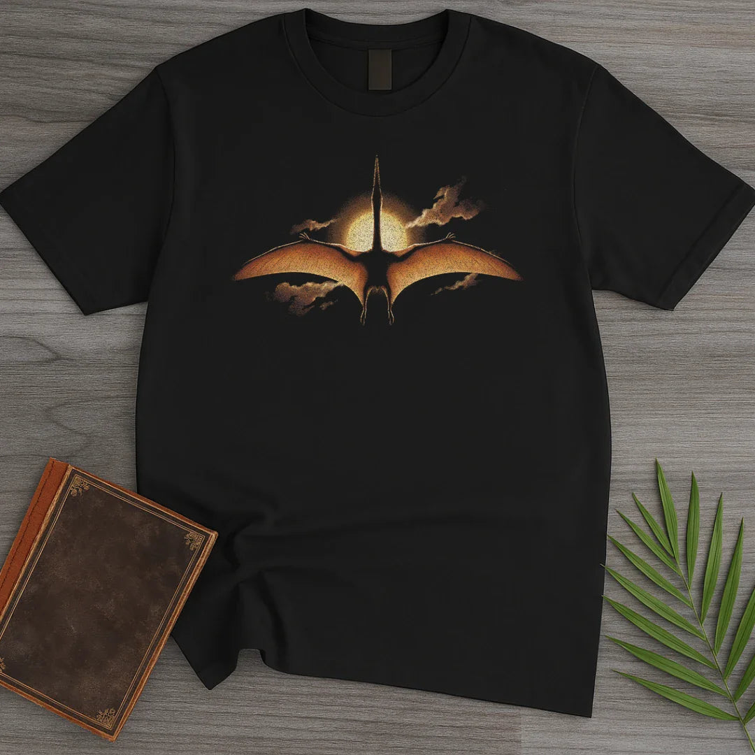 Sun Crossing Quetzalcoatlus T Shirt Gift For Nature Lover
