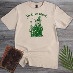 The Lizard Wizard T Shirt Gift For Nature Lover