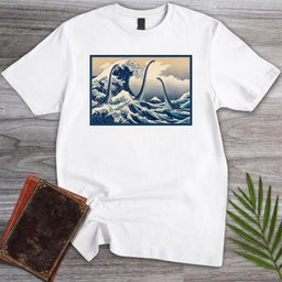 The Great Plesiosaurus Wave T-Shirt