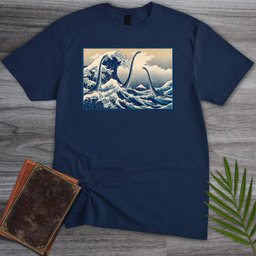 The Great Plesiosaurus Wave T-Shirt