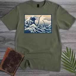 The Great Plesiosaurus Wave T-Shirt