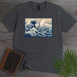 The Great Plesiosaurus Wave T-Shirt