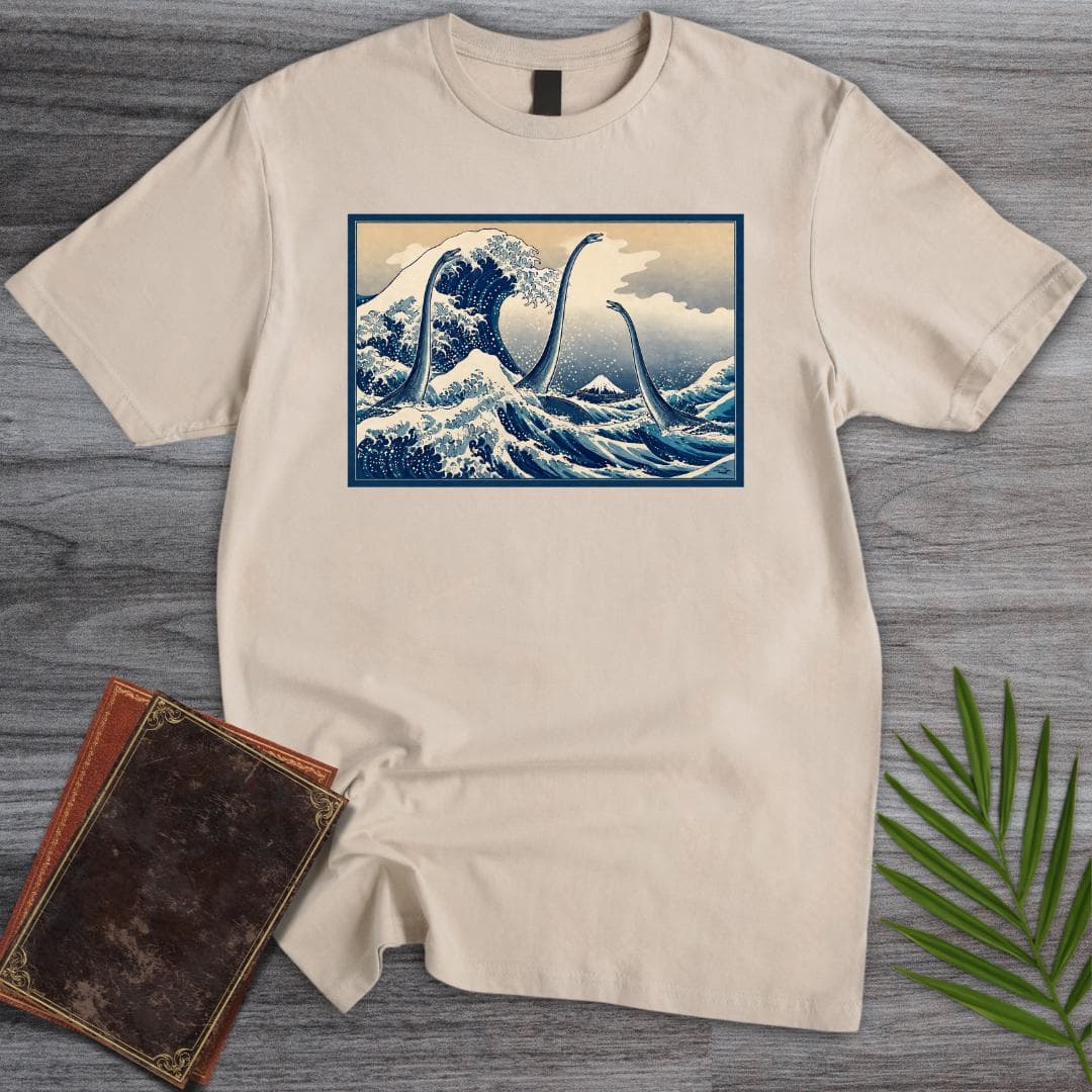 The Great Plesiosaurus Wave T-Shirt