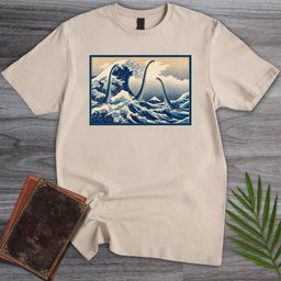 The Great Plesiosaurus Wave T-Shirt