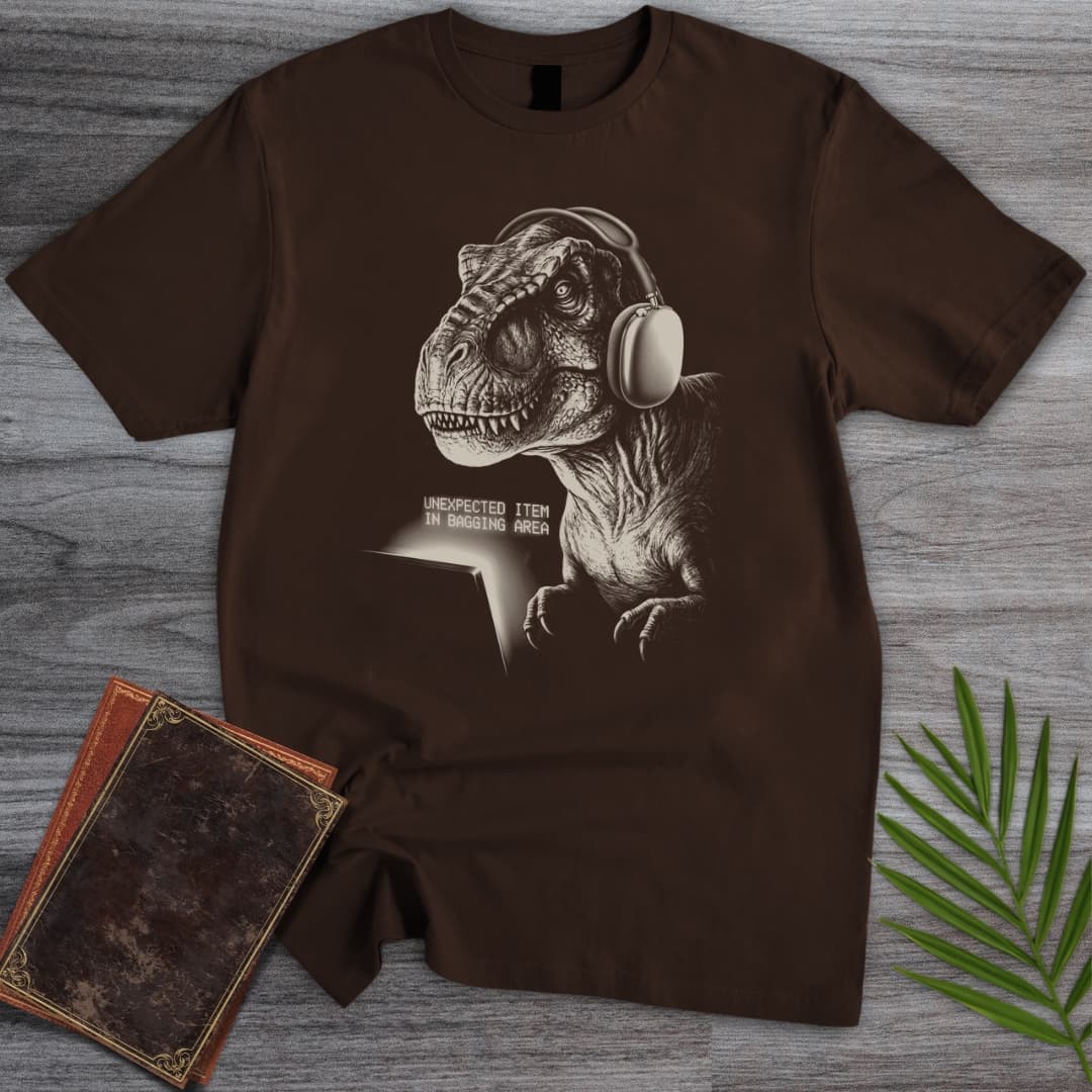 T Rex Self Checkout T Shirt Gift For Dinosaur Lover