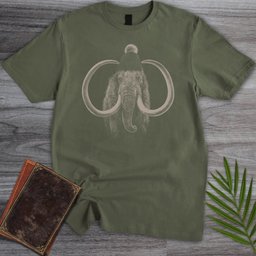 Titan Winter Mammoth T Shirt Gift For Nature Lover