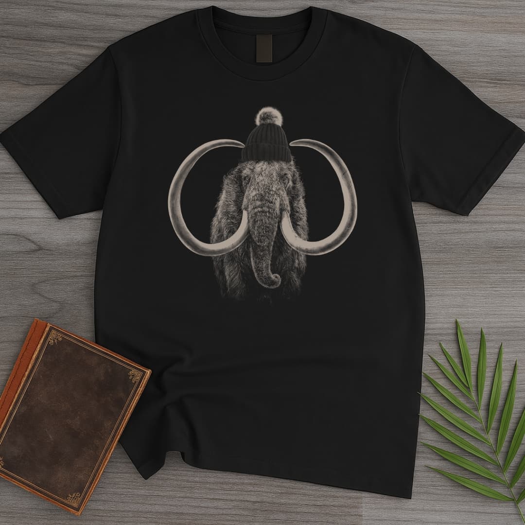 Titan Winter Mammoth T Shirt Gift For Nature Lover