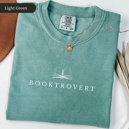 Booktrovert Book Shirt T Shirt Gift For Cat Lover