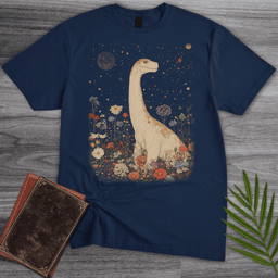 Vintage Floral Longneck T-shirt