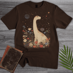 Vintage Floral Longneck T-shirt