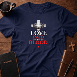 Paid In Blood T Shirt Gift For Christian