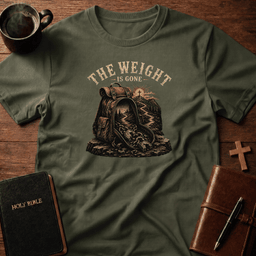 Backpack T Shirt Gift For Christian