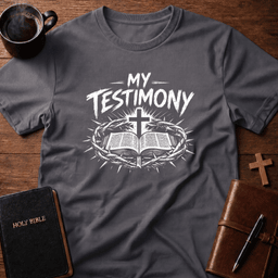 My Testimony T Shirt Gift For Christian