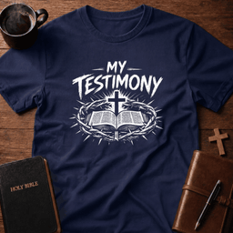 My Testimony T Shirt Gift For Christian