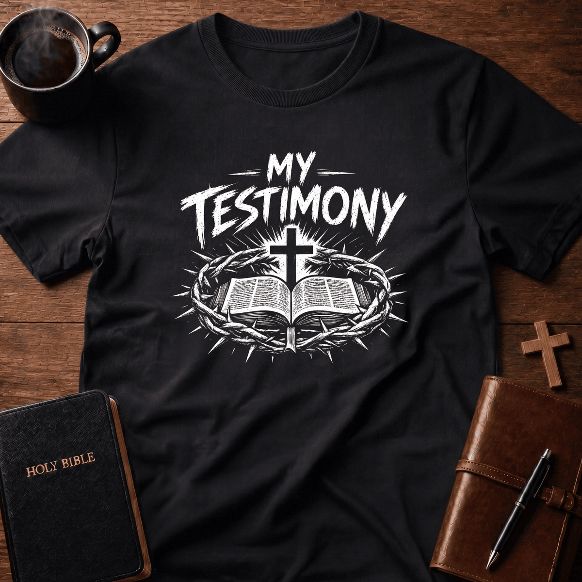 My Testimony T Shirt Gift For Christian