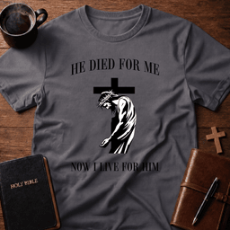 Now I Live T Shirt Gift For Christian